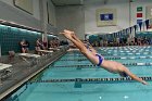 Swimming vs Bentley  Wheaton College Swimming vs Bentley. - Photo By: KEITH NORDSTROM : Wheaton, Swimming, Bentley
